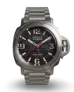 Gruppo Gamma VANGUARD Stainless Steel – Luminous Forged Carbon Dial