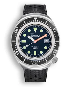 Squale 2002 Black Round Dots