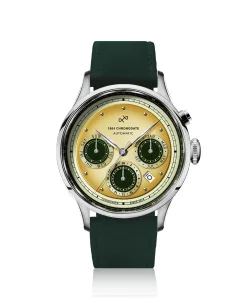 AV86 1564 Chronodate Automatic Steel Limoncello