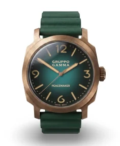 Gruppo Gamma PEACEMAKER Bronze - Green Fumé Dial, Swiss Movt