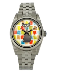 Cincinnati Watch Company Mid-Century Modern Cat #1