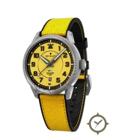 LIMA Flieger Yellow Luminova Damascus Steel