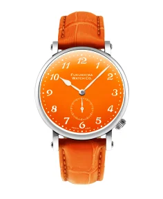 Fukushima Watch Company Odaka Persimmon orange