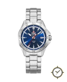 Agent Quartz Three-hands Date