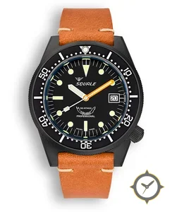 Squale 1521 DLC Leather