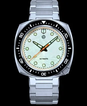 MMI Watches CUTTLECHRON WAVE 316L SS (TRI-LUME) MODEL: CCS-10