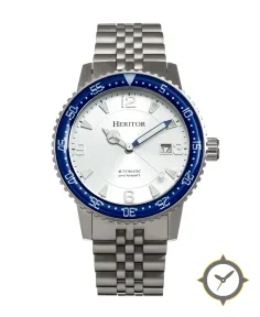 Heritor Automatic Dominic Bracelet Watch w/Date