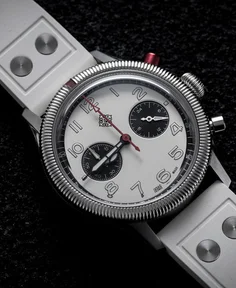 Ixdao White Panda Aviator Chronograph