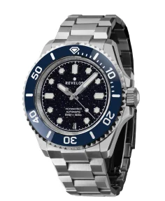 Revelot Hexmariner 39 Blue Aventurine Steel