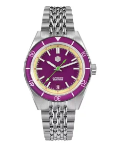 San Martin SN0116-B-2 Purple Dial With Purple Bezel