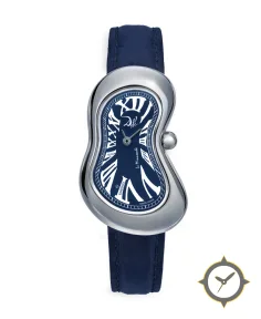 Dalì Minuscule Melting Watch SS 316L Dark Blue One of 888
