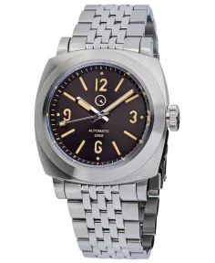 Islander Black Sandwich Dial Automatic with AR Sapphire Crystal and Pilot Bezel