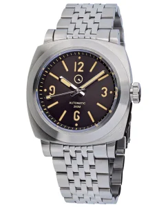 Islander Black Sandwich Dial Automatic with AR Sapphire Crystal and Pilot Bezel