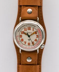 Vario 1918 Medic Cream Dial with Orange Lume