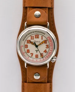 Vario 1918 Medic Cream Dial with Orange Lume
