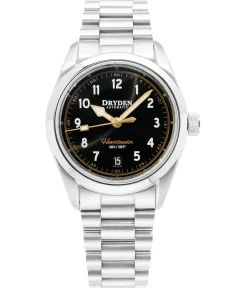 Dryden Heartlander Automatic Field Watch Black & Gold