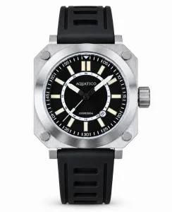 Aquatico Ironblock Tritium Black Dial