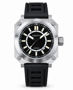 Aquatico Ironblock Tritium Black Dial