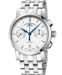 Mühle Glashütte Teutonia IV Chronograph with bracelet