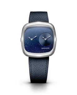 Dennison Aventurine & Black Sunray In Steel Navy