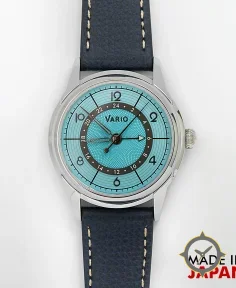 Vario Empire Seasons True GMT Summer Blue Automatic Dress Watch