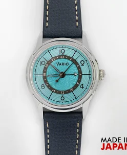 Vario Empire Seasons True GMT Summer Blue Automatic Dress Watch