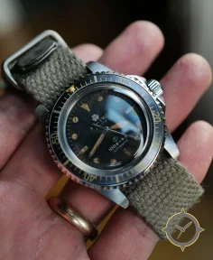 Katabami Watch Japan The Diver "MIL" Spider Crack dial