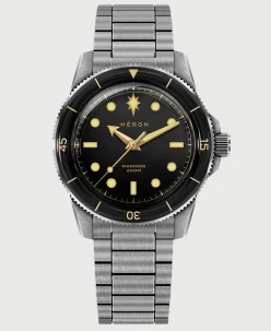 Héron Watch Co. Marinor - Gilt & Black