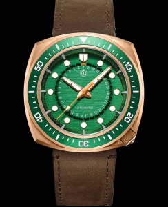 MMI Watches CUTTLECHRON BRONZE CUSN8 GREEN MODEL: CCB-02