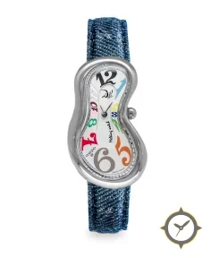 Dalì Classic Melting Watch Stainless Steel 316L Coloured numbers One of 329