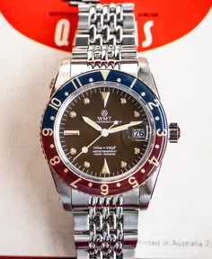 WMT Watches Panton – Brass Bezel Aged Edition