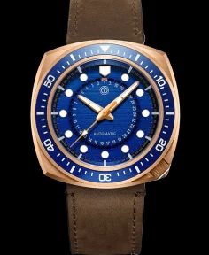 MMI Watches CUTTLECHRON BRONZE CUSN8 BLUE MODEL: CCB-03