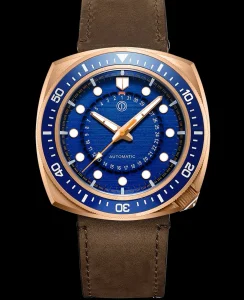 MMI Watches CUTTLECHRON BRONZE CUSN8 BLUE MODEL: CCB-03