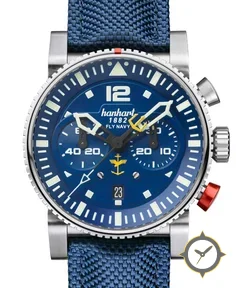 Hanhart PRIMUS FLY NAVY STEEL MFG5
