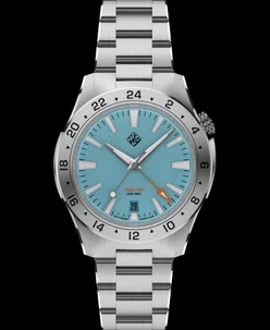 Tsao Baltimore Steel Torsk GMT 39 Pastel Series - Arctic Blue