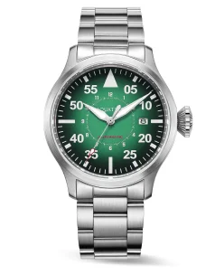 Aquatico Horizon Hawk Gradient Green dial Automatic Pilot Watch