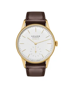 Nomos Glashütte Orion gold neomatik doré Reference 349
