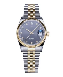 Baltany CZ Gem-Set Hour Markers DJ Homage S4129