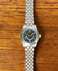 Haven Watch Co. Trotter GMT - Midnight