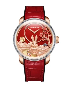 Lucky Harvey Craftsmanship Series Rose Gold Rabbit