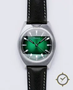 Vario Futurist Watch Sunburst Green Fume Watch