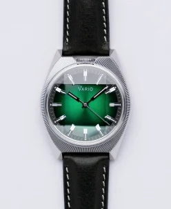 Vario Futurist Watch Sunburst Green Fume Watch