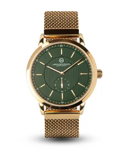 Melbourne Watch Company Flinders Heritage Green & Gold