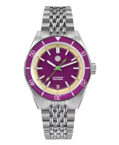 San Martin SN0116-B-2 Purple Dial With Purple Bezel