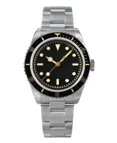 San Martin SN004-G-B Classic Black Without Logo SW200 Mercedes Hands