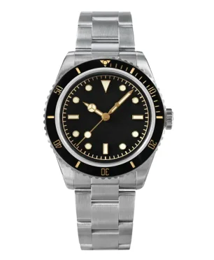 San Martin SN004-G-B Classic Black Without Logo SW200 Mercedes Hands