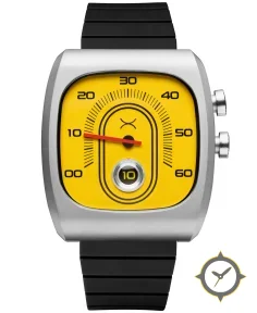 Retroscope Jump Hour Caution Yellow