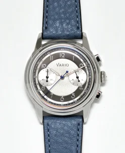 Vario Empire Grey Tuxedo Tachymètre MecaQuartz Chronograph Watch