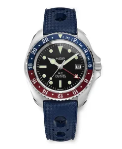 HGP Dive Watches Diver GMT 200M Automatic "Pepsi"