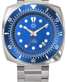 MMI Watches DUMBO 500M DIVE WATCH 316L NH35 "STEEL BRACELET PACKAGE" DB2NHS